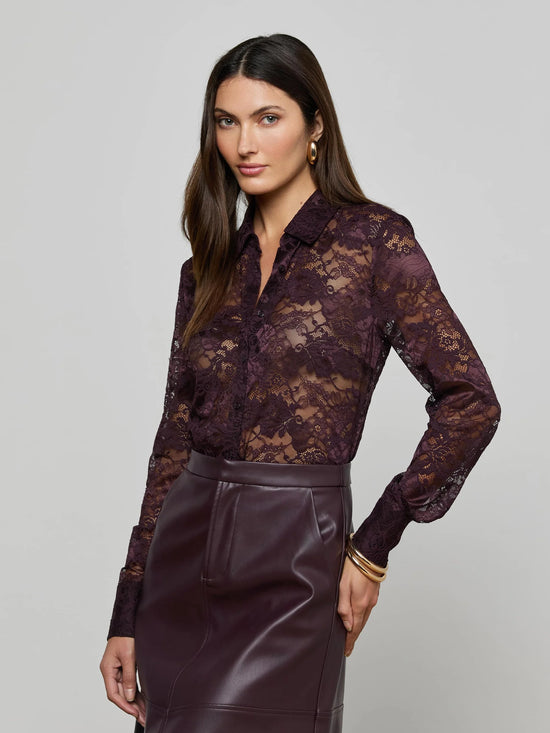 Maia Floral Lace Blouse