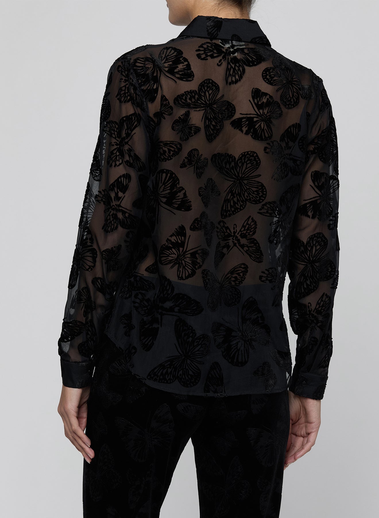 LAURENT BTN UP BLOUSE