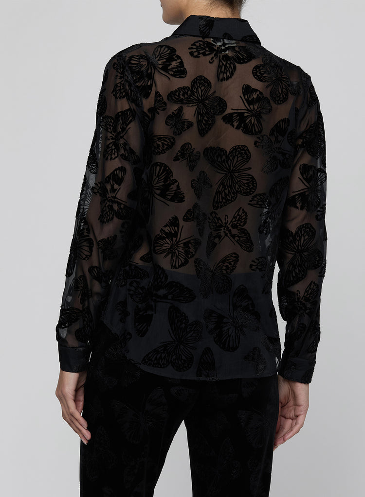 LAURENT BTN UP BLOUSE