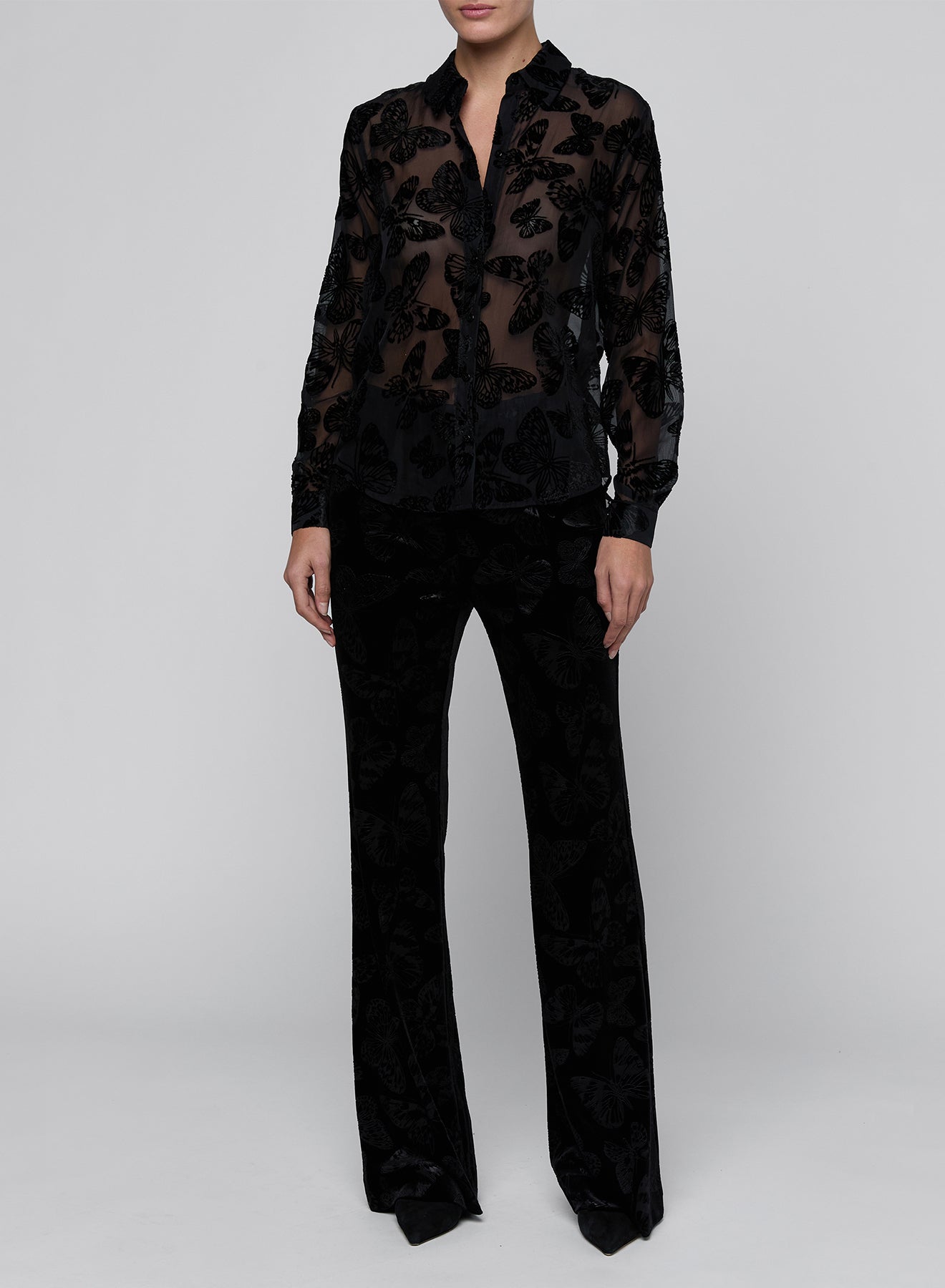 LAURENT BTN UP BLOUSE