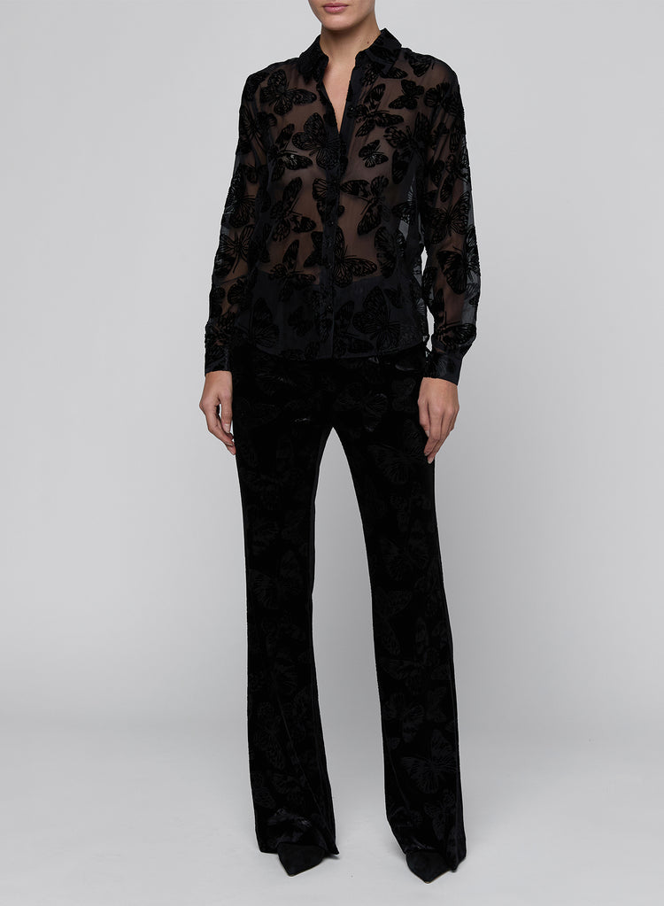 LAURENT BTN UP BLOUSE