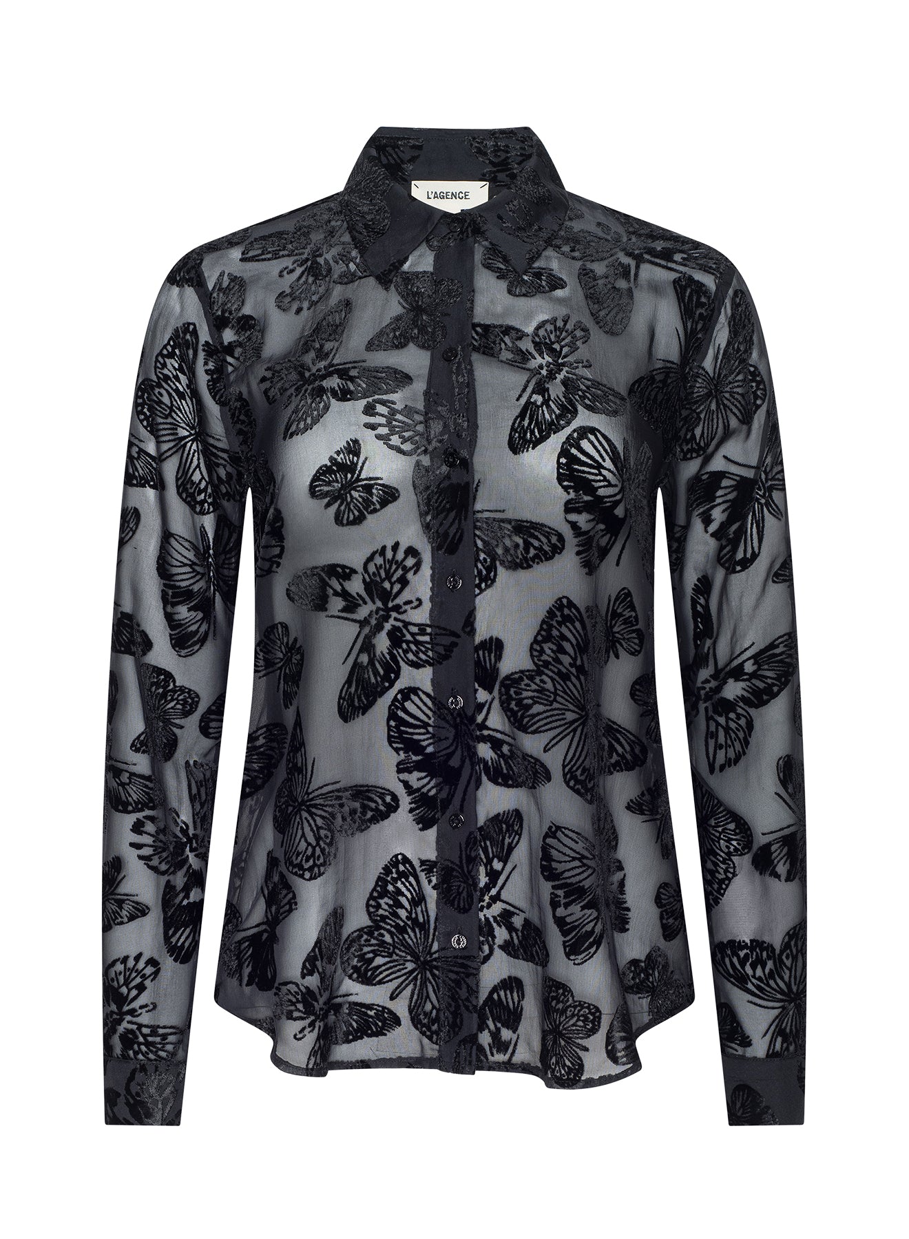 LAURENT BTN UP BLOUSE