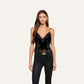 Kimber Velvet Lace Camisole - Black (PRE-SALE)