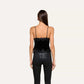 Kimber Velvet Lace Camisole - Black (PRE-SALE)