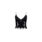Kimber Velvet Lace Camisole - Black (PRE-SALE)