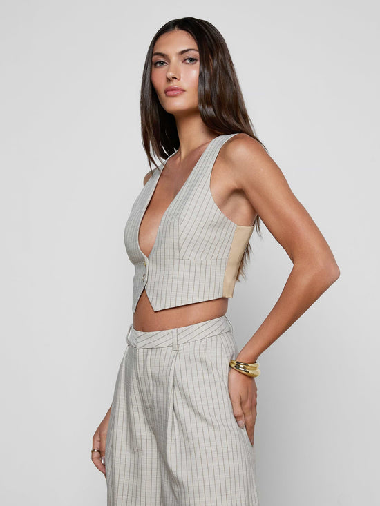 Devony Plunge Neck Vest