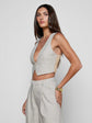 Devony Plunge Neck Vest