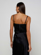 Orlina Silk Camisole - Black