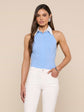 Rina Poplin Halter Top