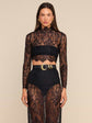 Henriette Cropped Lace Top (PRE-SALE)