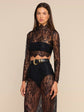 Henriette Cropped Lace Top (PRE-SALE)
