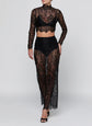 HENRIETTE LACE L/S TOP