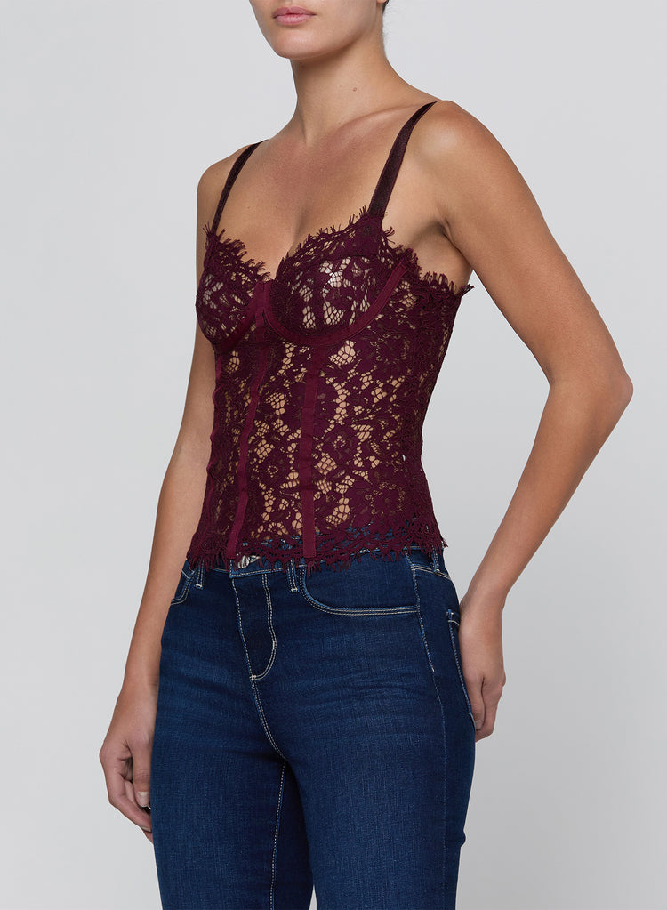 JENNY LACE BUSTIER