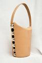 Amaya Studded Bucket Bag - Desert