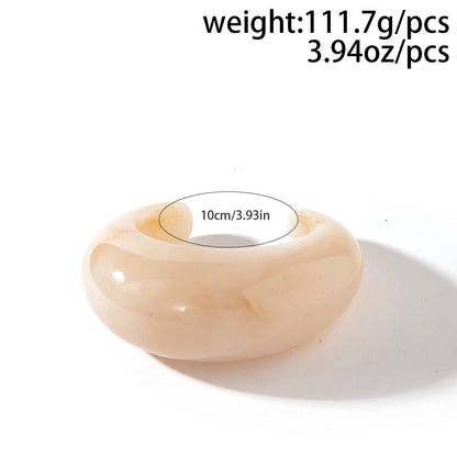 Wide Acrylic Bracelets