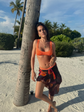 Ginny Bikini Top - Neon Orange