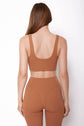 NYC CORSET TANK - MOCHA