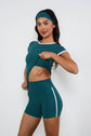 Cloud II™ Bra Tee - Spruce Contrast