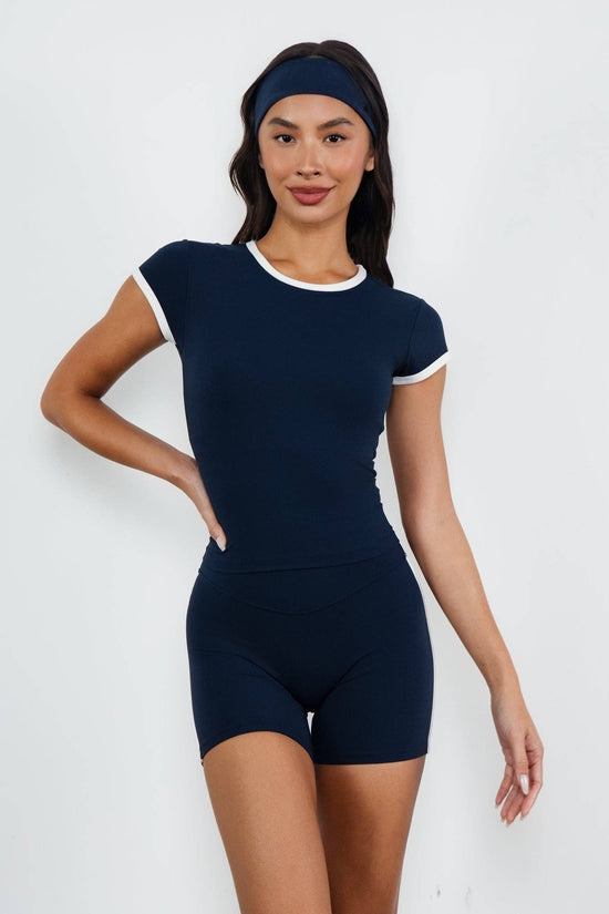 Cloud II™ Bra Tee - Nocturne Contrast
