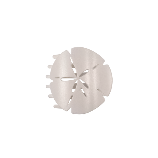 Sand Dollar | Medium | Flat Shape Hair Clip