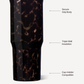 Mocha Tortoise HydroJug 40 oz Sport Water Bottle