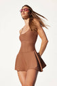 NARITA TANK DRESS - MOCHA