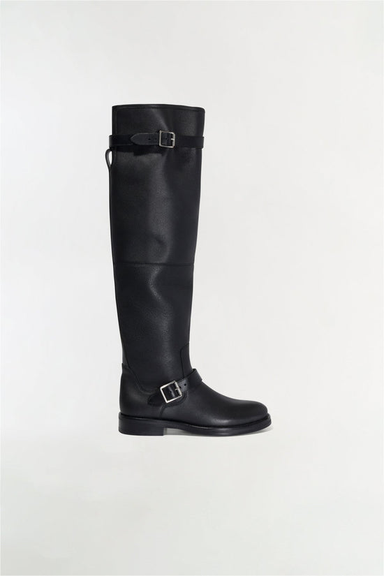 Noah Leather Over The Knee Boot