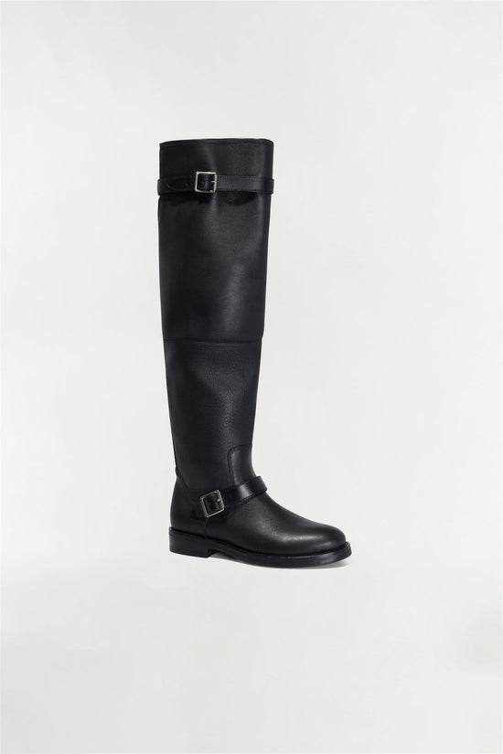 Noah Leather Over The Knee Boot