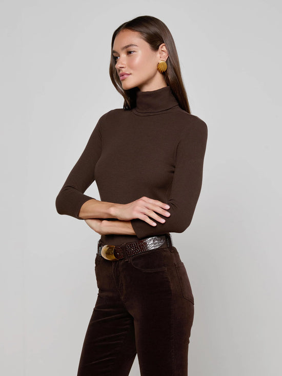 Aja Turtleneck - Coffee Bean