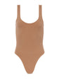 Nica Scoopneck Bodysuit - Cinnamon Swirl