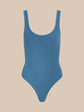 Nica Scoopneck Bodysuit - Blue Mist