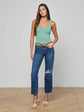 Nica Scoopneck Bodysuit - Malachite Green