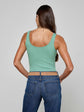 Nica Scoopneck Bodysuit - Malachite Green