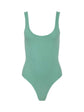 Nica Scoopneck Bodysuit - Malachite Green