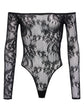 Peonie Lace Bodysuit - Black