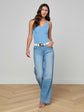 Adira Scoopneck Tank - Allure Blue