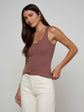 Adira Scoopneck Tank - Cardamom