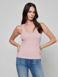 Adira Scoopneck Tank - Pale Rose