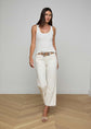 Adira Scoopneck Tank - Antique White