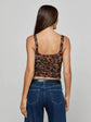 Rasha Shirred Mesh Tank