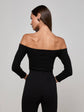 Evelyn Off-The-Shoulder Bodysuit (PRE-SALE)