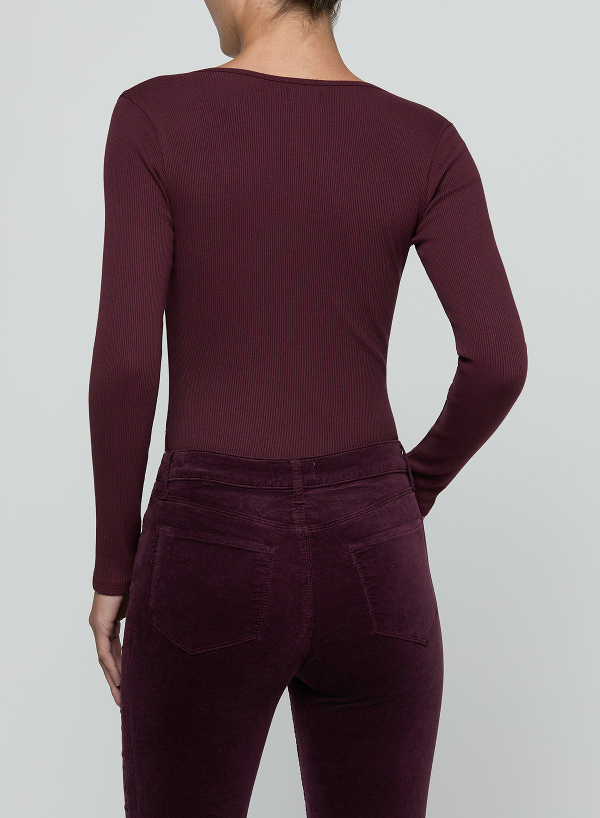 ELARA L/S SCOOP NK BDYST