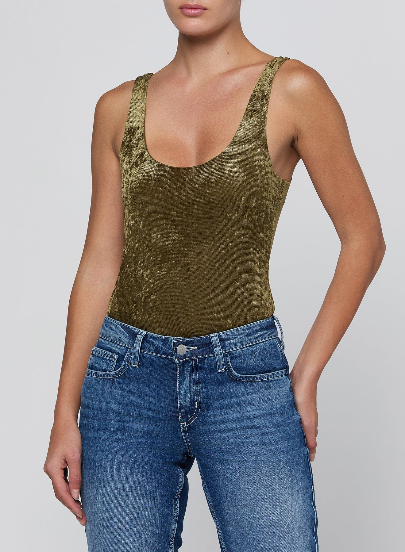 KALEA SCOOP NK TANK BODYSUIT