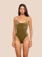 Kalea Velvet Bodysuit