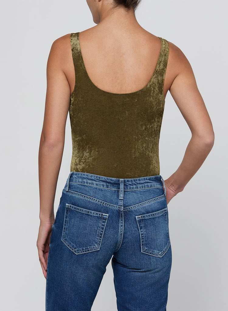 KALEA SCOOP NK TANK BODYSUIT
