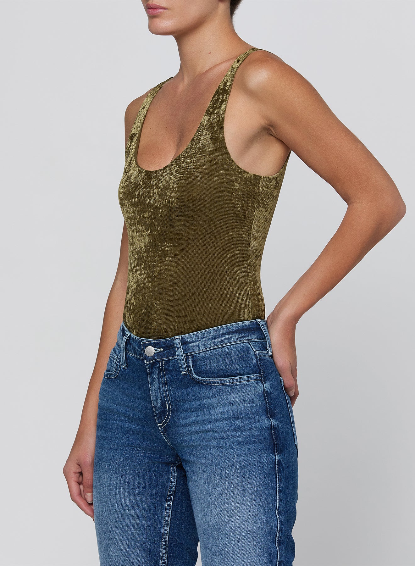 KALEA SCOOP NK TANK BODYSUIT