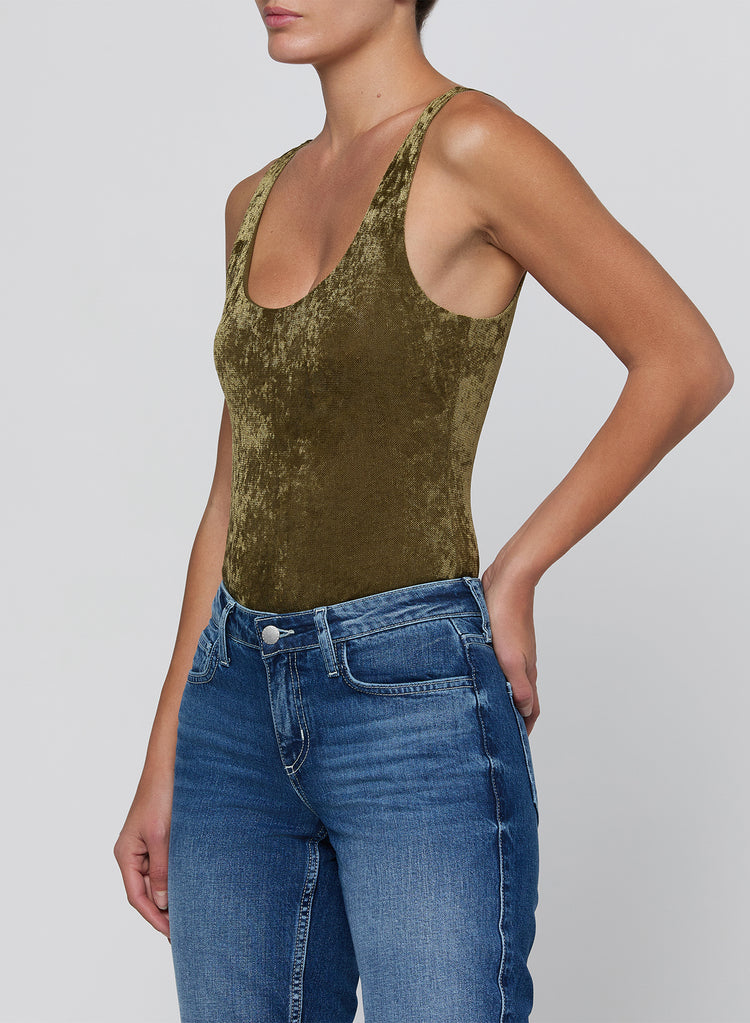 KALEA SCOOP NK TANK BODYSUIT