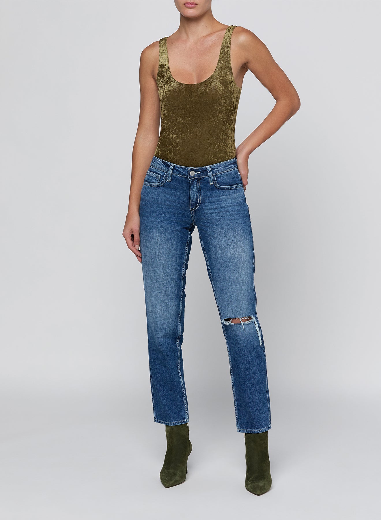 KALEA SCOOP NK TANK BODYSUIT