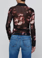 ISOLA L/S MESH BUTTON UP