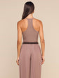 WRENNA RACERBACK BODYSUIT - CARDAMOM